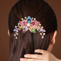 Beautiful Color Hair Card Issuance Decoration Hairpin Gift Ornament Chinese Han Dynasty Style Woman