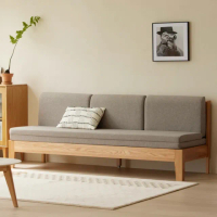 【橙家居·家具】/預購/加莫系列C款實木沙發床 JM-A5065(預購品 木框沙發 沙發床 小宅沙發 客廳椅)