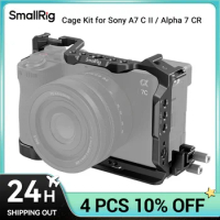 SmallRig Cage Kit for Sony Alpha 7 C II / Alpha 7 CR Full Cage with HDMI Cable Clamp with Quick-Release Plate for Sony A7C II