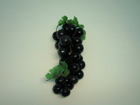 《食物模型》葡萄-特大黑 水果模型 - B1012S