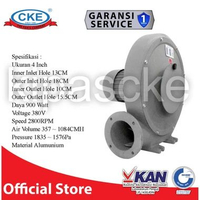CKE Turbo Centrifugal Blower 1,2HP 900 Watt 3 Phase Blower Keong CKE
