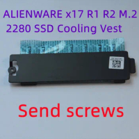 Dell Alienware Alienware x17 R1 R2 M.2 2280 SSD Solid State Drive Heatsink Radiator Bracket Vest 0C99KM