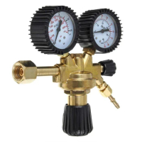 Universal Argon AR CO2 Mig Tig Flow Meter Gas Regulator Flowmeter Welding Weld Gauge Argon Regulator Pressure Reducer