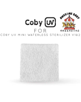 Coby Mini UV Sterilizer V1, V2 Filter 1pc Coby UV Sterilizer Spare Part