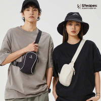 Steapex tas selempang kanvas fashion, tas pinggang wanita, tas olahraga kecil, tas untuk ponsel dan 