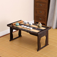茶桌 燒桐木折疊飄窗桌日式小茶幾矮桌榻榻米炕幾炕桌實木和室幾桌惠木
