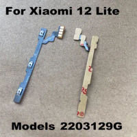 For Xiaomi 12 Lite Volume Power Flex Cable Power On Off Button Key Flex Cable Replacement MI 12 Lite