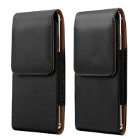 Vertical Leather Phone Holster Carrying Case Waist Bag Cellphone Cover for iPhone XS Max XR X 6 6S 7 8 Plus 5 5c 5s SE 4 4S bag