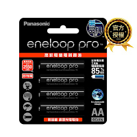 Panasonic eneloop pro 高階3號充電電池4入(2組）