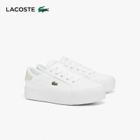 【LACOSTE】ZIANE 厚底鞋 女鞋 小白鞋 運動鞋 女休閒鞋 白綠(49CFA0017_2L6)