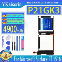 YKaiserin Battery P21GK3 4900mAh For Microsoft Surface RT 1516 Tablet PC 21CP4/106/96 7.4V Bateria