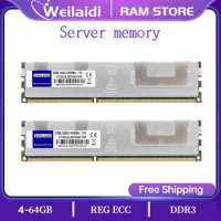weilaidi-Server SDRAM DDR3 PC3,16GB, 8GB,4GB,32GB,64GB 1066Mhz, 1333Mhz,1600Mhz,1866Mhz, X79, X58,LGA2011, ECC, REG, RAM