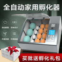 110V孵化器 佳裕小雞孵化器小型家用孵蛋器全自動孵化機雞蛋鴿子智能孵化箱 交換禮物