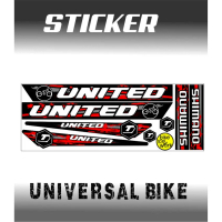 VARIASI LIS MOTIF SETIKER VARIASI SEPEDAH /STIKER SEPEDA JUMBO / STRIPING VARIASI SEPEDA STRIPING UN