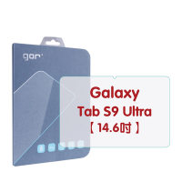 GOR 三星 Galaxy Tab S9 Ultra 14.6吋 平板鋼化玻璃保護貼 全透明單片裝 公司貨