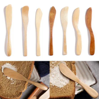 Wooden Marmalade Knife Mask Japan Butter Knife Dinner Knives Tableware With Thick Handle High Quality Knife Style Cheese Cutter