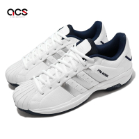 Adidas 籃球鞋 Pro Model 2G Low 男鞋 白 銀 貝殼頭 耐磨 緩震 運動鞋 愛迪達 H68051