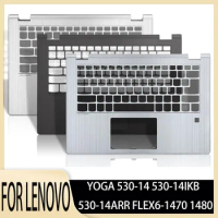 New Palmrest With Fingerprint For Lenovo YOGA 530-14 530-14IKB 530-14ARR FLEX6-1470 1480 Front Bezel Upper Top Cover C Shell