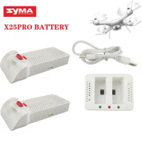 X25PRO Battery Charger Sets for SYMA X25PRO Drone 7.4V 1000mAh Battery X25 Pro RC Quadcopter Spare Parts