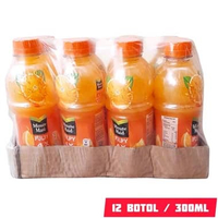 Pulpy Orange 12 Botol Minuman Bulir Jeruk Segar 300ml Minute Maid Grosiran Lusinan