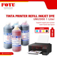 Tinta Warna Color Cetak Foto Photo Picture Printer Refill Universal Inkjet Epson Dye UNI 2000 1 Lite