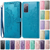 Leather Flip Wallet Case For Samsung S20 FE Case Samsung Galaxy S20 Plus Ultra Magnetic Book Phone Case For Samsung S20 Ultra FE
