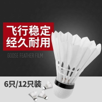 12只羽毛球桶裝無標耐打穩定訓練娛樂用球