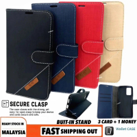 UNTUK SAMSUNG A57 5G /A56 5G /A55 5G /A54 5G /A53 5G /A52 /A52S FLIP POUCH BAG WITH CARD SLOT PHONE 