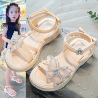 LEBARAN 3.3 Littlecat Sandal Anak Perempuan Sandal Pesta Model Lucu 2-9 Tahun  Motif kupu-kupu ratu 