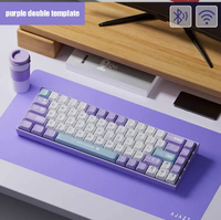 Esports AJAZZ AK680 Mechanical Keyboard Gaming Wired Compact Laptop Tea Or Red Shaft 68 Keys