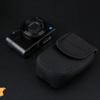 Neoprene Soft Digital Camera bag cover Case Pouch for Sony RX100 RX100II V M3 RX100 M4 M5 HX50 HX60 HX80 HX90 W830 WX500 HX90V