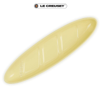 【Le Creuset】瓷器法國麵包盤(艾莉絲黃)