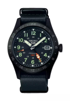Seiko Seiko 5 Sports Field ‘Deception’ Mechanical GMT Calfskin Leather Strap Automatic Watch SSK025K1