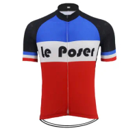 Classic cycling jersey men short sleeve bike wear jersey ropa ciclismo outdoor sports retro cycling clothing MTB
