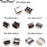 1PCS For XBOX ONE Series X HDMI-compatible Port Socket Interface Connector Replacement For XBOX ONE Slim S &amp; For XBOX ONE X