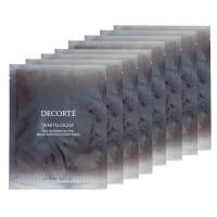 【COSME DECORTE 黛珂】瑩潤粹白擊黑瞬采面膜*8片-淡斑面膜(專櫃公司貨)