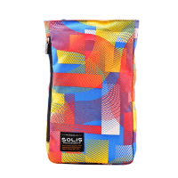 【SOLIS】馬戲團系列多功能方型平板電腦背包 可變化多種背法(活力彩)