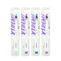 韓國 人氣牙刷 K&amp;K 3D 超細纖毛 軟毛 強效 潔淨牙刷(合色)