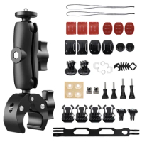 38 in 1 Motorcycle Accessories Mount Bundle Kit for Insta360 ONE X2 X3 ONE X ONE R For RS Cameras Motorcycle Mount Bundle Kit