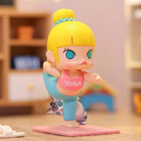 Pop Mart A Boring Day with Molly Series Blind Bag Toys and Hobbies Kawaii Action Anime Mystery Figure Surprise Box Girls Gifts