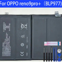 New 100% Original BLP977 Replacement Battery For OPPO reno9 pro+ Phone Batteries+Tools