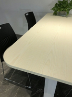 可移動折疊側翻會議桌培訓桌椅組合簡易辦公桌帶輪職員長條電腦桌
