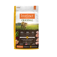 即期品【Instinct 原點】雞肉無穀全貓配方11lb(WDJ 貓飼料 無穀飼料 不含麩質)