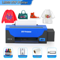 DTF Printer L1800 R1390 A3 DTF Transfer Printer For PET Film Transfer Hoodies Jeans DTF T-shirt Printing Machine A3 DTF Printer