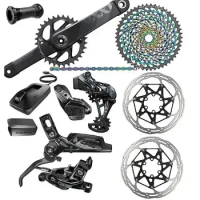 100% SRAMs XX1 Eagle AXS Electronic Groupset 175mm Boosts 34t DUB Crank 12 Speed