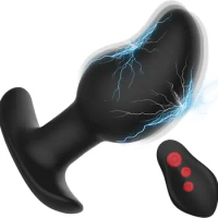 Remote Control Vibrating Butt Plug Prostate Massager, Anal Plug Anal Dildo Toys Prostate Vibrator