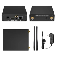 H.265 HEVC H.264 WIFI Live Streaming IPTV Transmitter RTSP SRT HDMI Video Capture Card Box Encoder