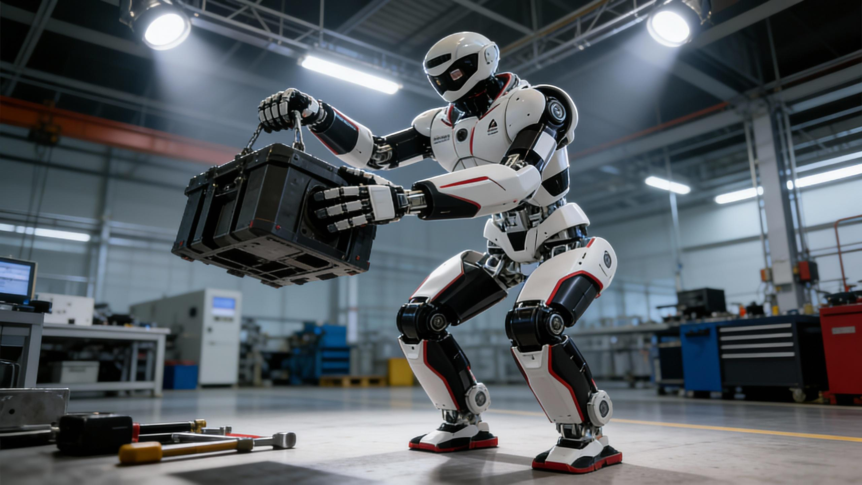 川崎重工業、安定性向上・18kg持ち上げ可能なヒューマノイドロボット