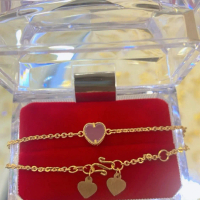 Gelang rante love 2 gram emas muda dewasa