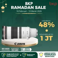 BKP Canon RF 100-300mm f/2.8 L IS USM Lens (Canon RF) RESMI